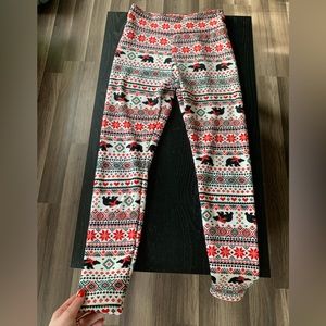 Festive Lined Leggings